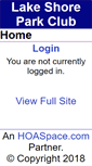 Mobile Screenshot of lakeshorepark.org